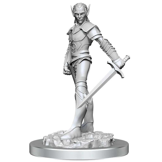 Drow Fighters D and D Nolzurs Marvelous Unpainted Miniatures W18 Miniature Game by Wiz Kids 1