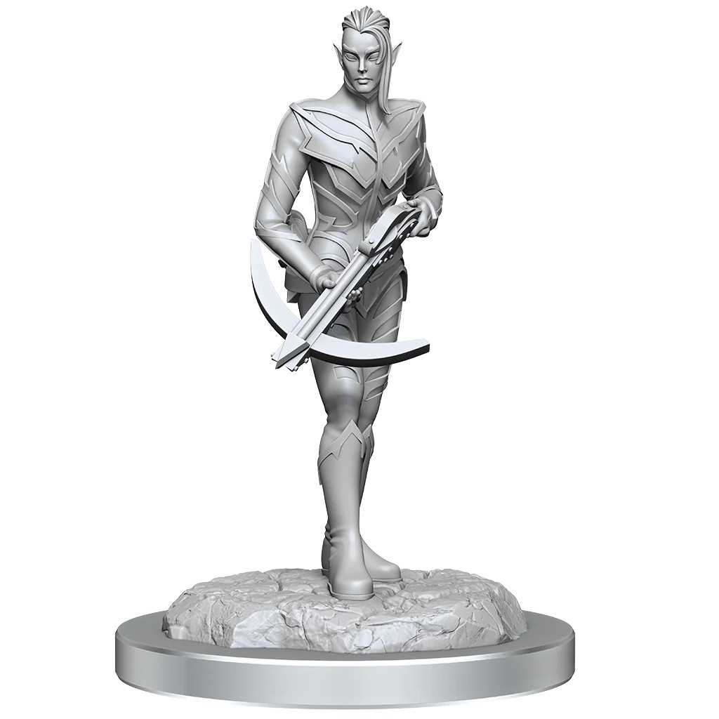 Drow Fighters D and D Nolzurs Marvelous Unpainted Miniatures W18 Miniature Game by Wiz Kids 2