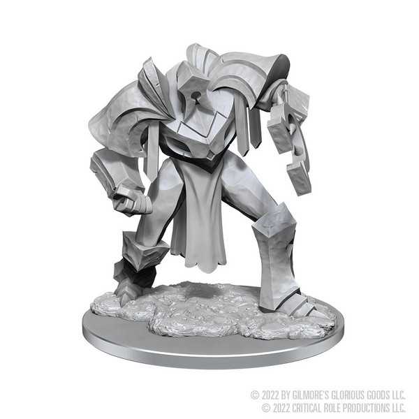 Critical Role Unpainted Miniatures: Mage Hunter Golem