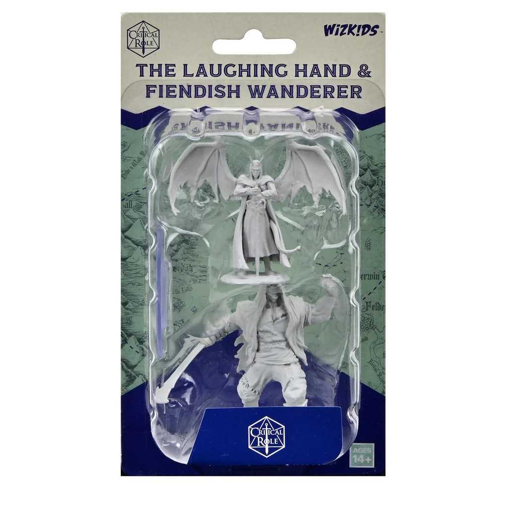 The Laughing Hand and Fiendish Wanderer Critical Role Unpainted Miniatures W3 Miniature Game by Wiz Kids 1