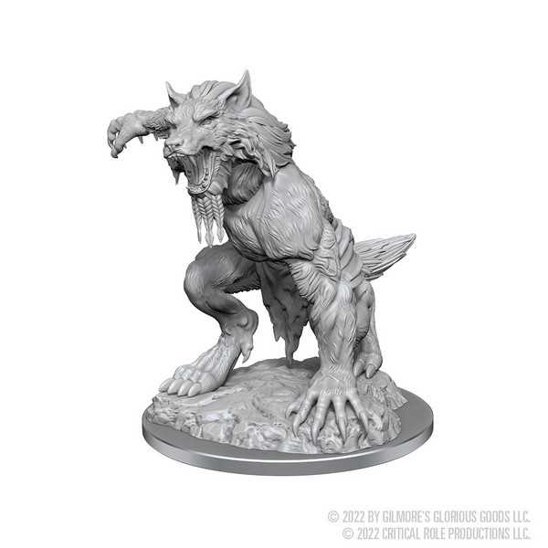 Critical Role Unpainted Miniatures: Fey Werewolves