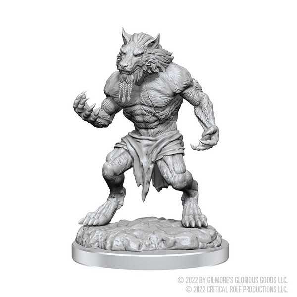 Critical Role Unpainted Miniatures: Fey Werewolves 2