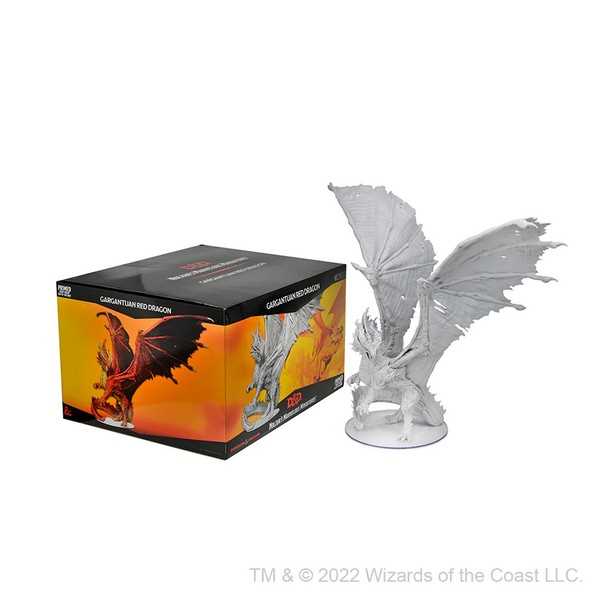 D&D Nolzur's Marvelous Miniatures: Gargantuan Red Dragon 1