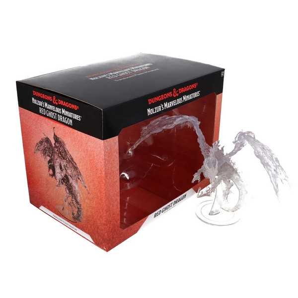 D&D Icons of the Realms: Red Ghost Dragon Boxed Miniature 1