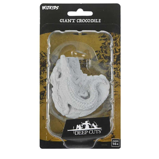 Giant Crocodile WizKids Deep Cuts Unpainted Miniatures W21 Miniature Game by Wiz Kids 1