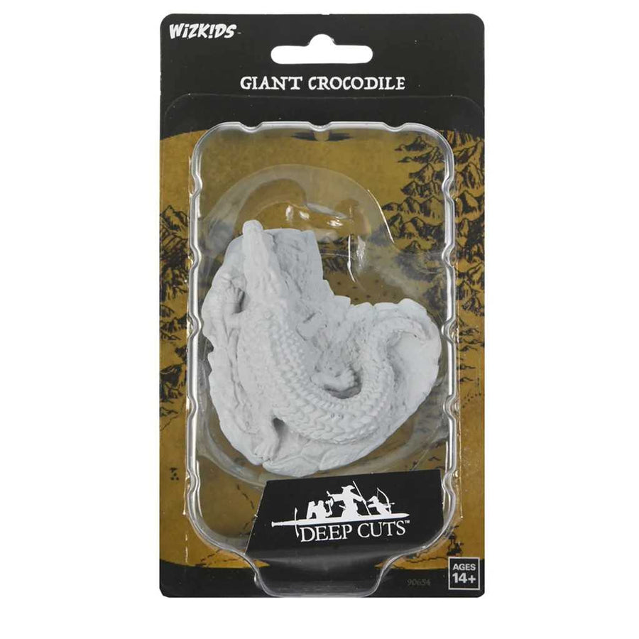Giant Crocodile WizKids Deep Cuts Unpainted Miniatures W21 Miniature Game by Wiz Kids 1