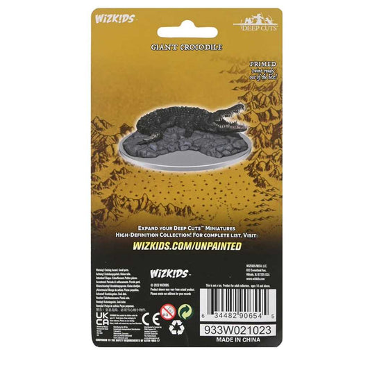 Giant Crocodile WizKids Deep Cuts Unpainted Miniatures W21 Miniature Game by Wiz Kids 2