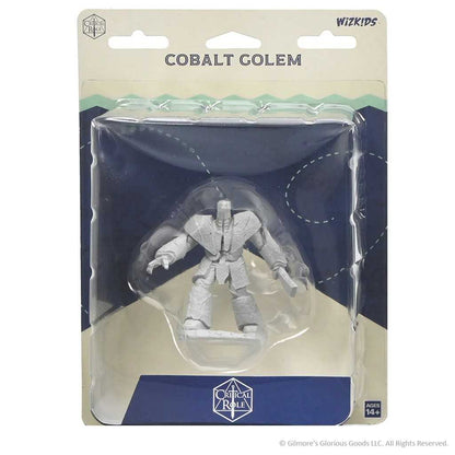 Cobalt Golem Critical Role Unpainted Miniatures W5 Miniature Game by Wiz Kids 1