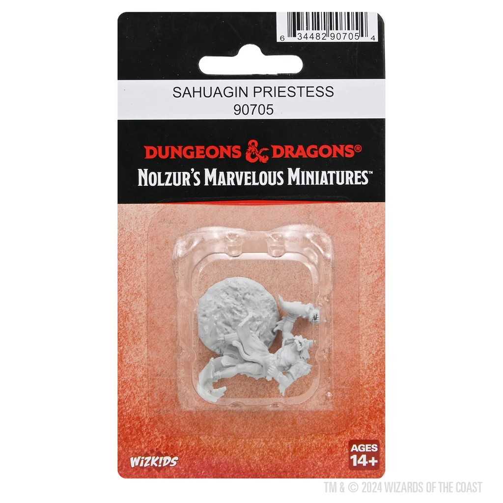 D&D Nolzur's Marvelous Miniatures: Sahuagin Priestess 1