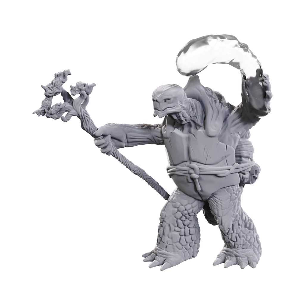 D&D Nolzur's Marvelous Miniatures: Tortle Druid & Wild Shape Giant Lizard 2