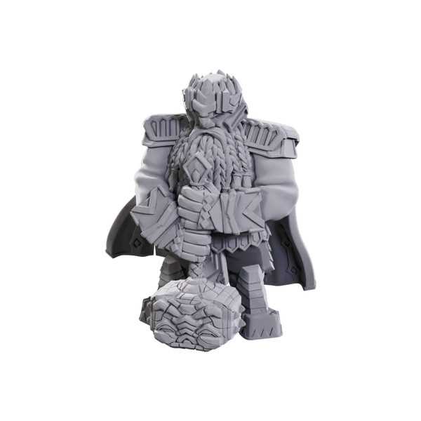 Male Dwarf Champion High Level Pathfinder Deep Cuts Unpainted Miniatures W23 Miniature Game by Wiz Kids 1