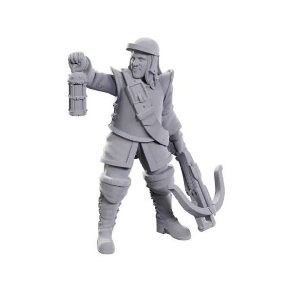 Roadwardens Male and Female WizKids Deep Cuts Unpainted Miniatures W23 Miniature Game by Wiz Kids 2