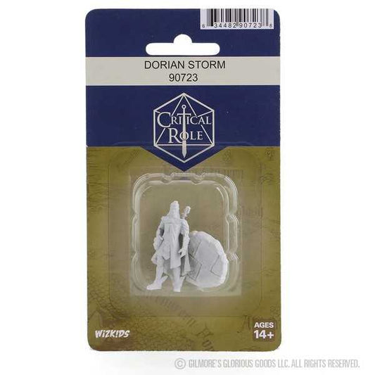 Dorian Storm Critical Role Unpainted Miniatures W23 Miniature Game by Wiz Kids 1