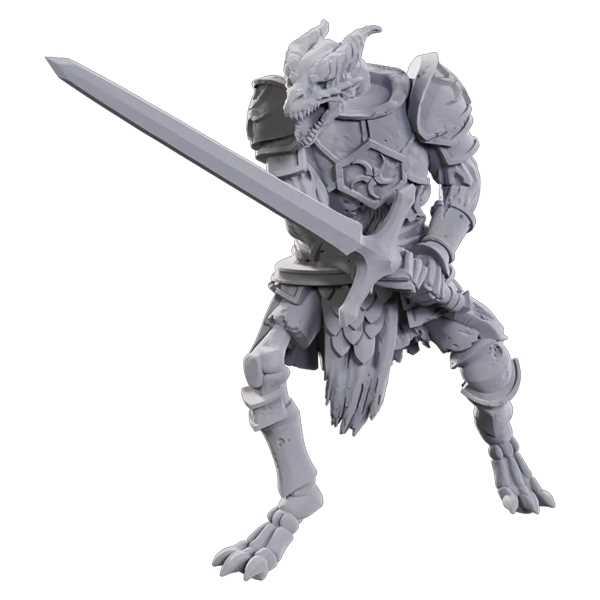 D&D Nolzur's Marvelous Unpainted Miniatures: Limited Edition 50th Anniversary - Skeleton Knights