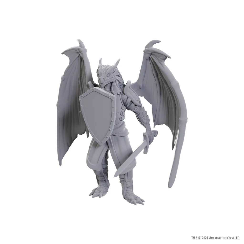 D&D Nolzur's Marvelous Unpainted Miniatures: Dragonborn of Bahamut 1