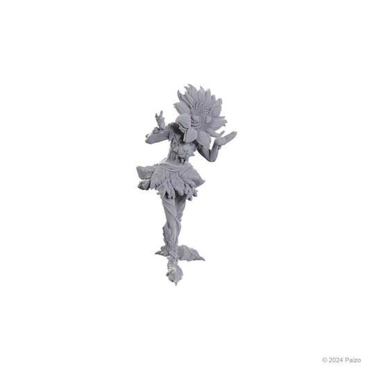 Pathfinder Deep Cuts Unpainted Miniatures: Sunflower Leshy and Fruit Leshy 1