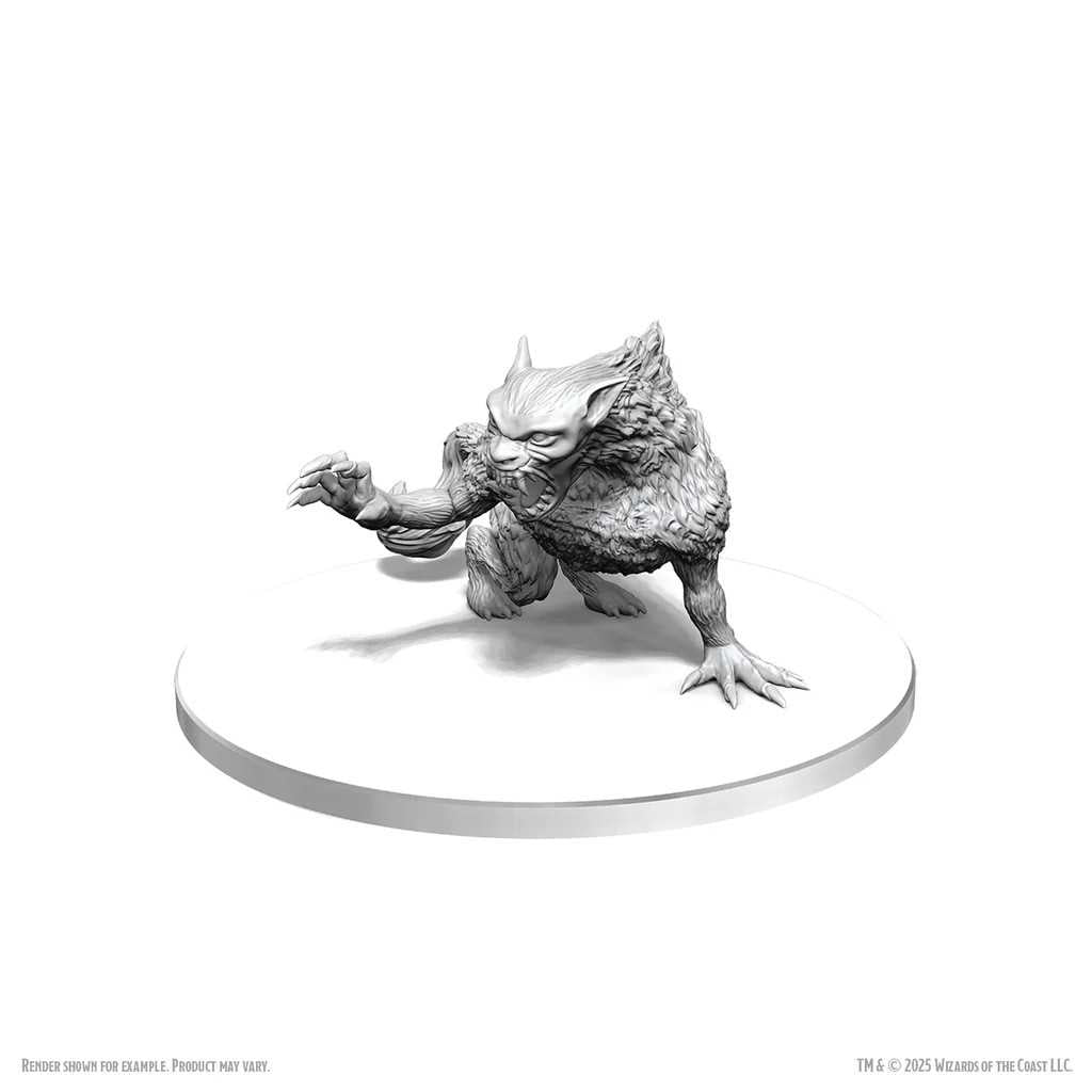 D&D Nolzur's Marvelous Unpainted Miniatures: Barghest 1