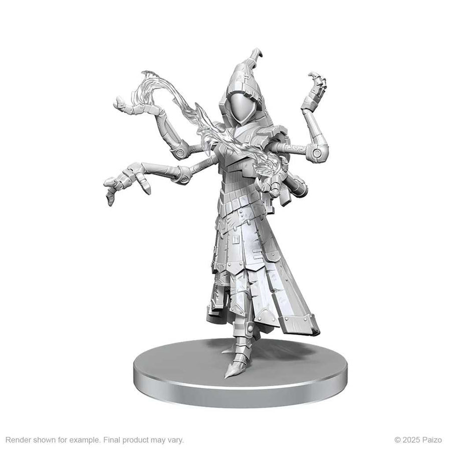 Pathfinder Battles Deep Cuts Unpainted Miniatures: Clockwork Mage 1