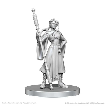 Critical Role Unpainted Miniatures: Beauregard Lionett & Caleb Widogast 1