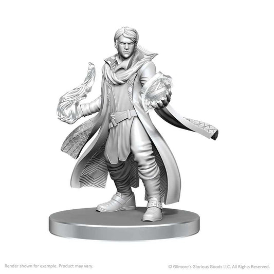 Critical Role Unpainted Miniatures: Beauregard Lionett & Caleb Widogast 2