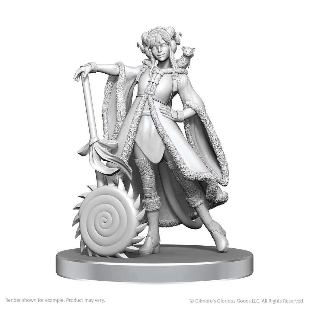 Critical Role Unpainted Miniatures: Jester Lavorre & Fjord Stone 1