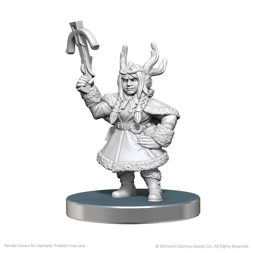 Critical Role Unpainted Miniatures: Veth Brenatto & Nott the Brave 1