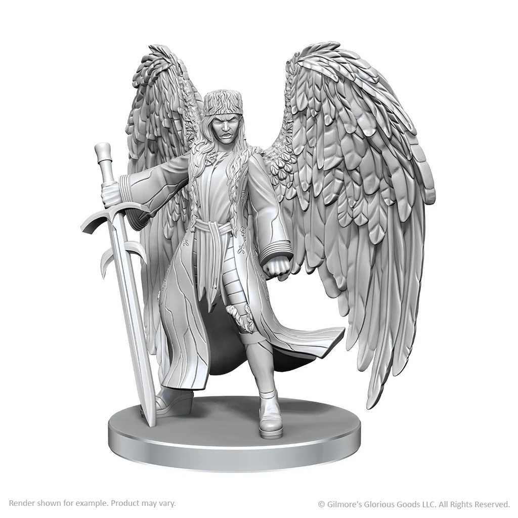 Critical Role Unpainted Miniatures: Yasha Nydoorin 1