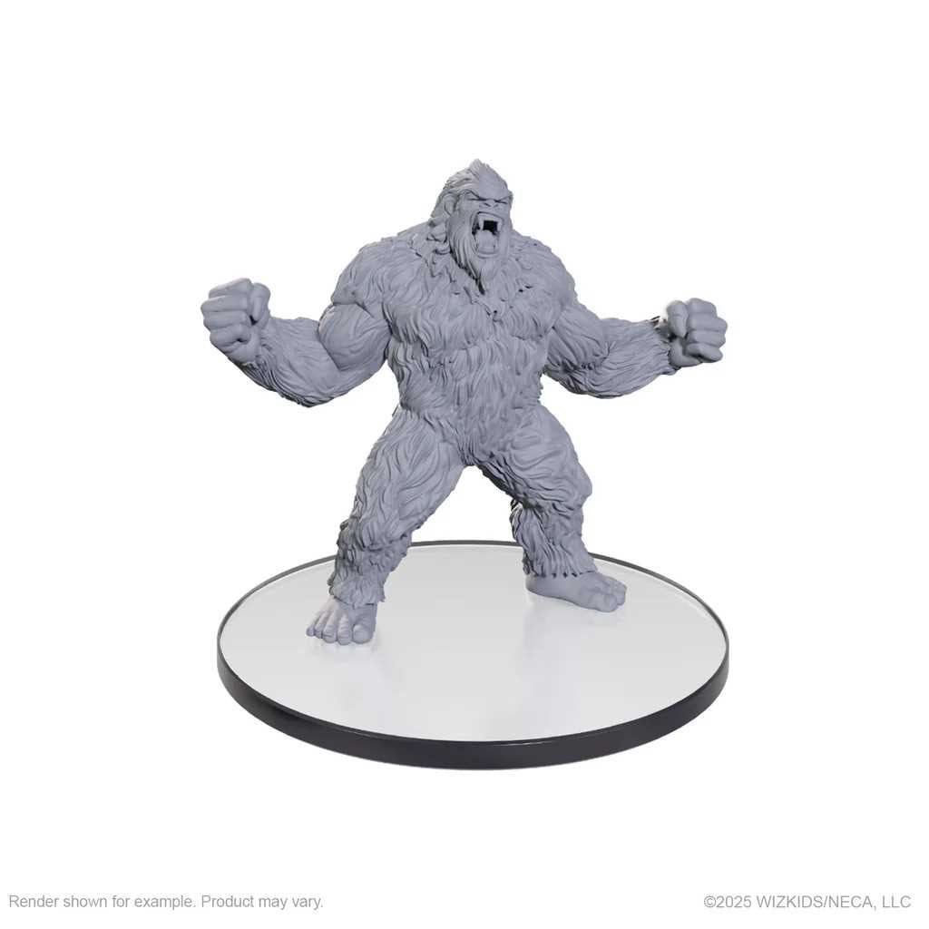 WizKids Deep Cuts Unpainted Miniatures: Bigfoot 1