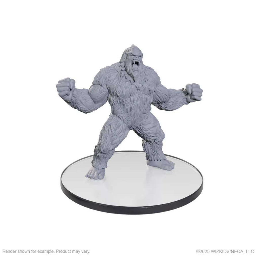 WizKids Deep Cuts Unpainted Miniatures: Bigfoot 1