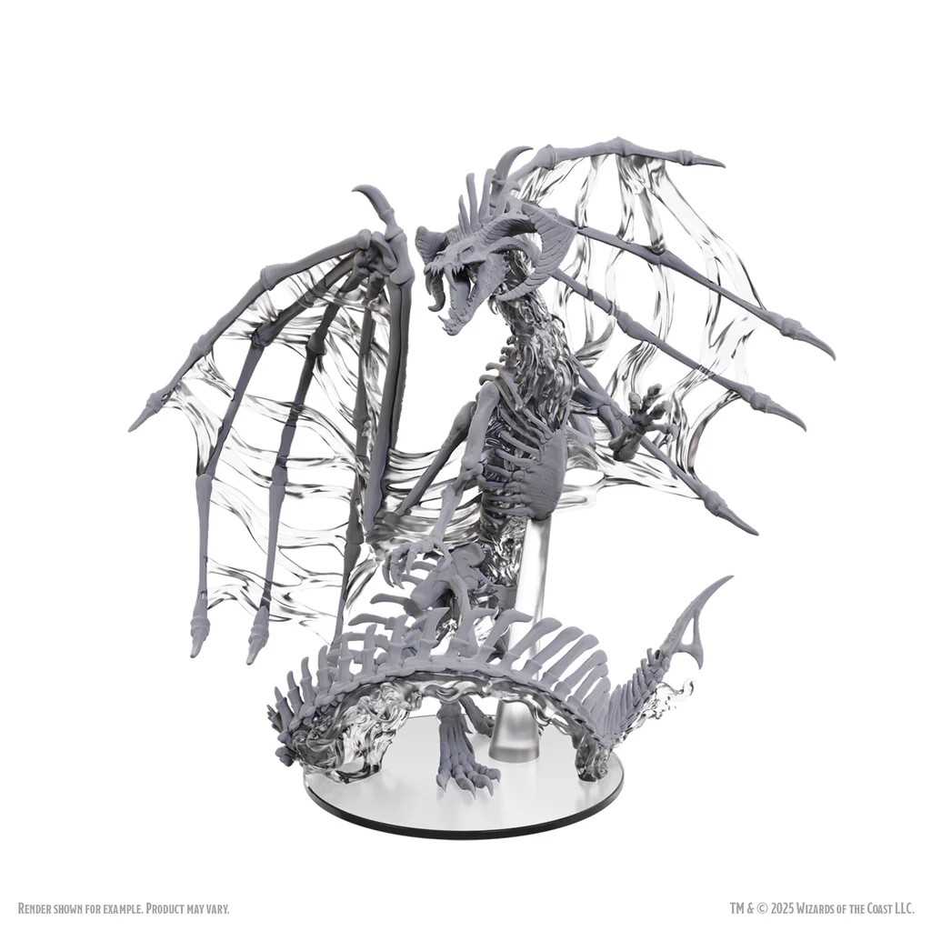 D&D Nolzur's Marvelous Miniatures: Black Dracolich Boxed Miniature 2