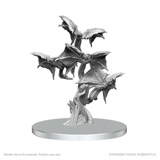 Stranger Things Unpainted Miniatures Demobat Swarm Miniatures Game Accessory