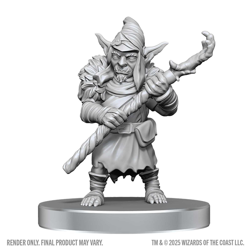 Bugbear Stalker and Goblin Hexer D and D Nolzurs Marvelous Miniatures Wave 28 Miniature Game by Wiz Kids 2