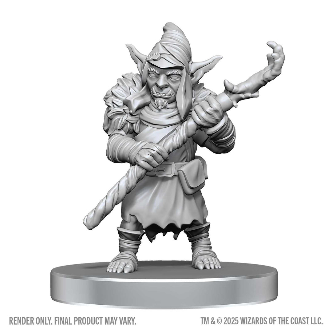 Bugbear Stalker and Goblin Hexer D and D Nolzurs Marvelous Miniatures Wave 28 Miniature Game by Wiz Kids 2