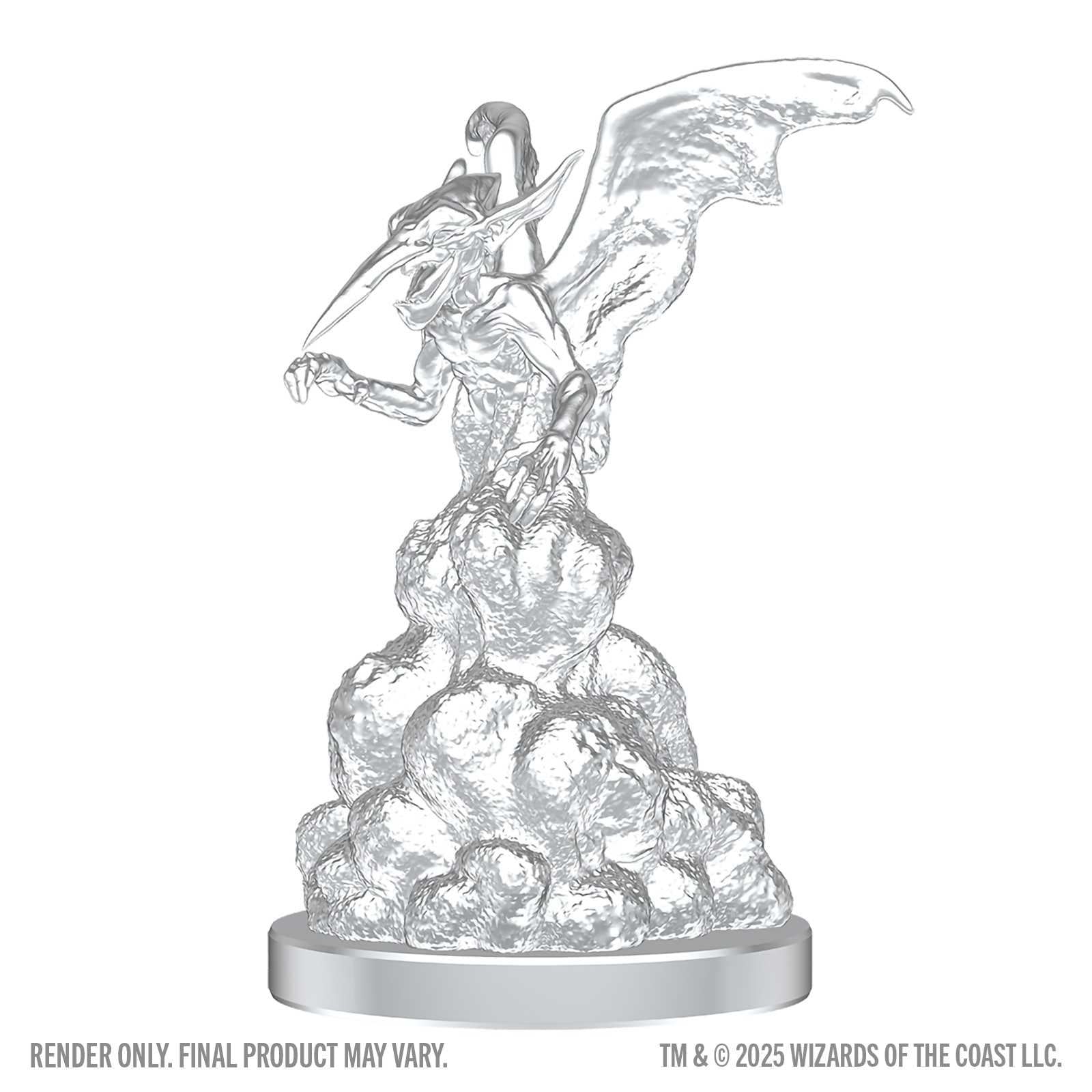 Ice Mephit and Dust Mephit D and D Nolzurs Marvelous Miniatures Wave 28 Miniature Game by Wiz Kids 2