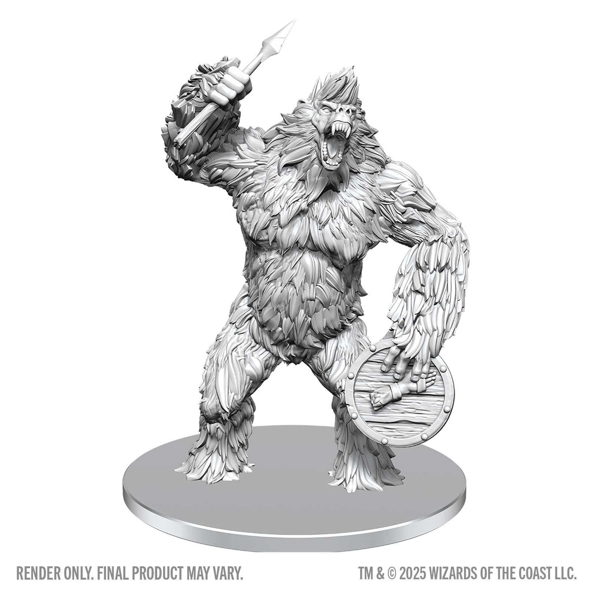 Classic Yeti D and D Nolzurs Marvelous Miniatures Wave 28 Miniature Game by Wiz Kids 1