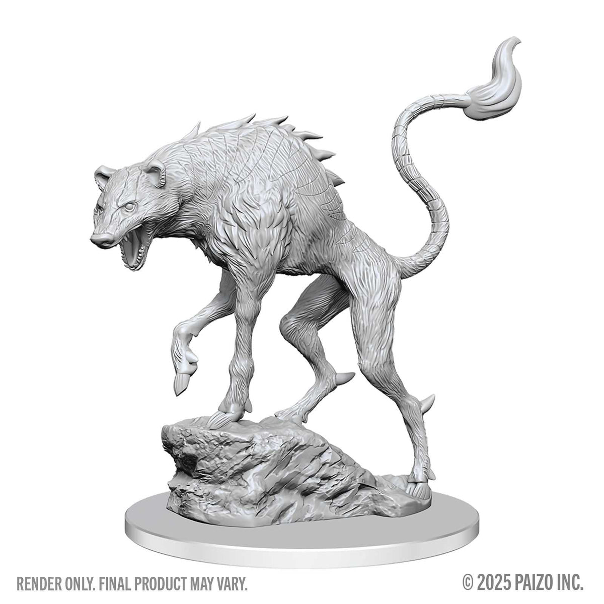 Leucrotta Pathfinder Battles Deep Cuts Unpainted Miniatures Wave 28 Miniature Game by Wiz Kids 1