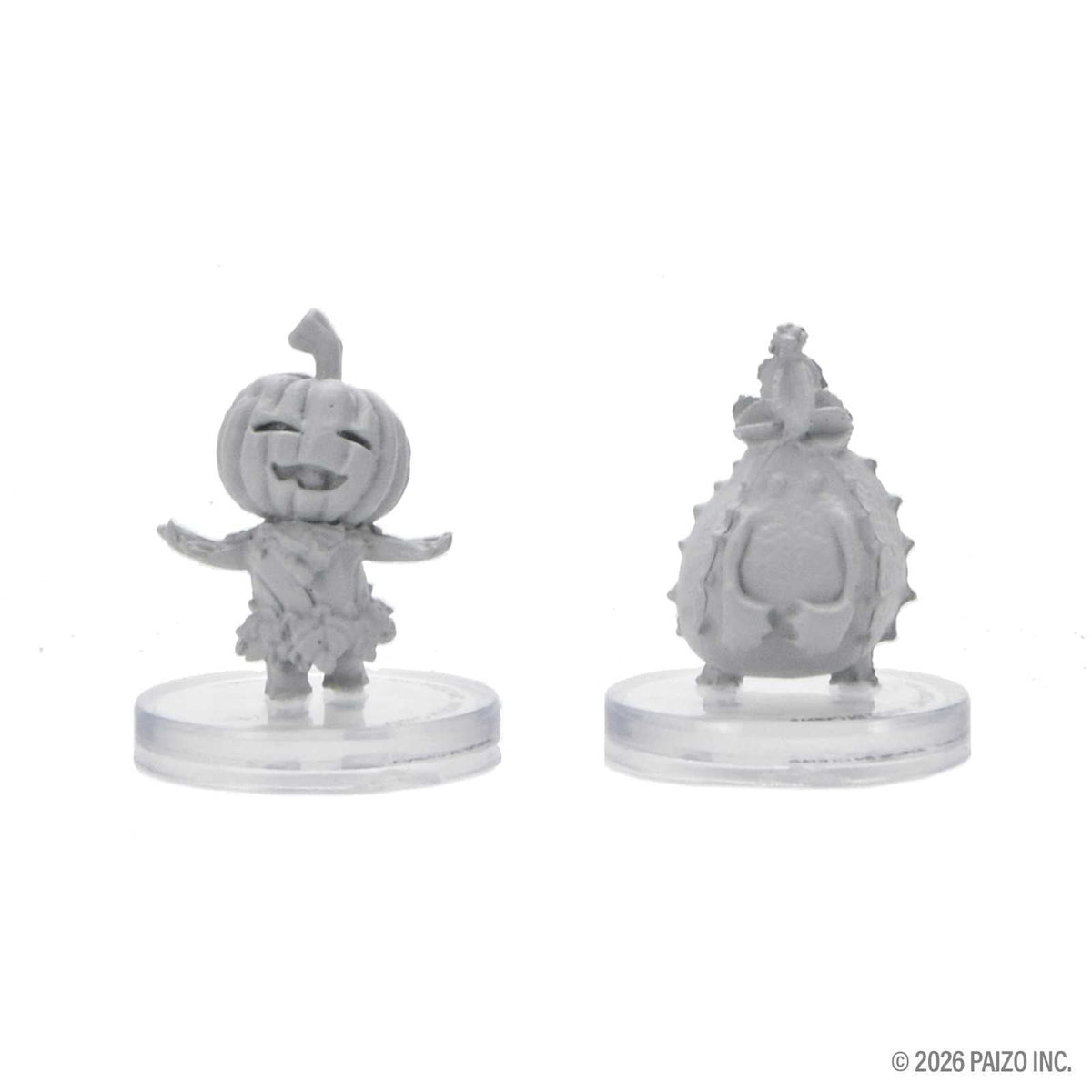 Pathfinder Battles Deep Cuts Unpainted Miniatures Gourd Leshy and Cactus Leshy