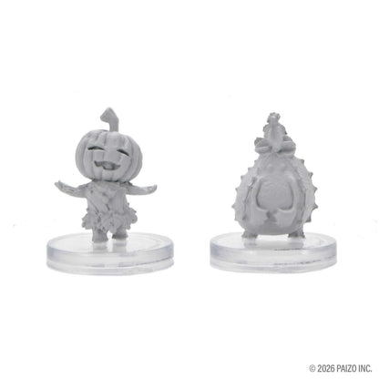 Pathfinder Battles Deep Cuts Unpainted Miniatures Gourd Leshy and Cactus Leshy