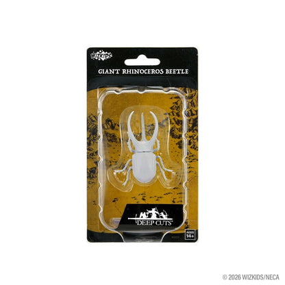 WizKids Deep Cuts Unpainted Miniatures Giant Rhinoceros Beetle