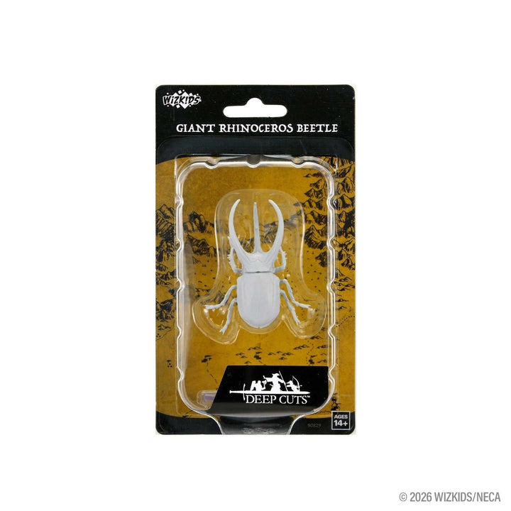 WizKids Deep Cuts Unpainted Miniatures Giant Rhinoceros Beetle