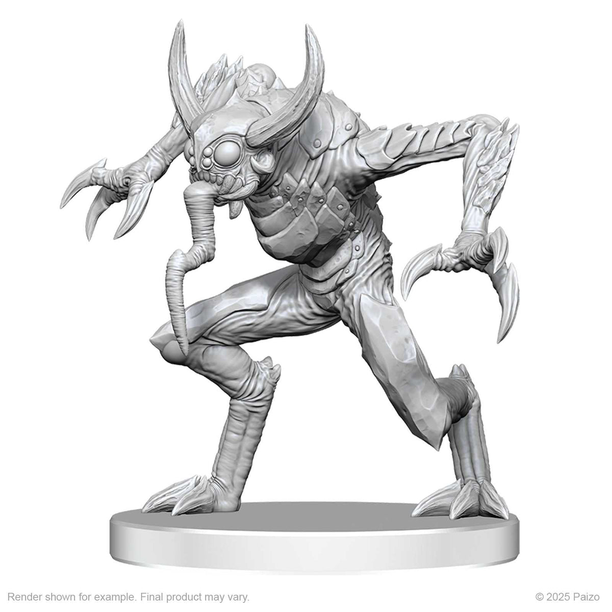 Pathfinder Battles Deep Cuts Unpainted Miniatures Vloriak Despoiler Demon and Demonologist