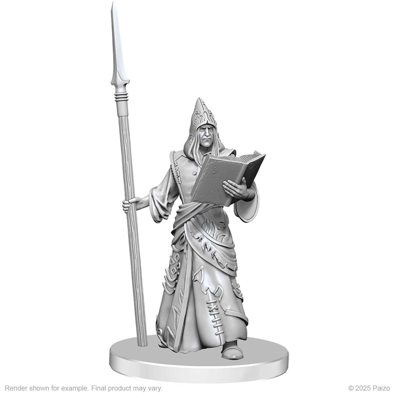 Pathfinder Battles Deep Cuts Unpainted Miniatures Vloriak Despoiler Demon and Demonologist