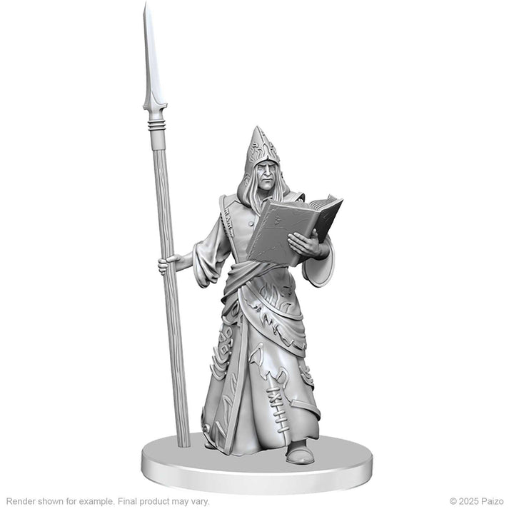 Pathfinder Battles Deep Cuts Unpainted Miniatures Vloriak Despoiler Demon and Demonologist