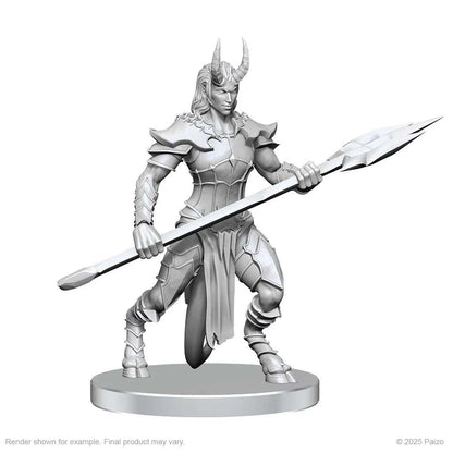 Pathfinder Battles Deep Cuts Unpainted Miniatures Vordine Infantry Devil and Pitborn Rogue