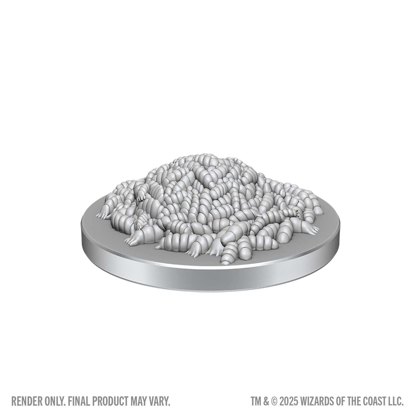 Swarm of Rot Grubs and Rot Grub Victim D and D Nolzurs Marvelous Miniatures Wave 28 Miniature Game by Wiz Kids 1