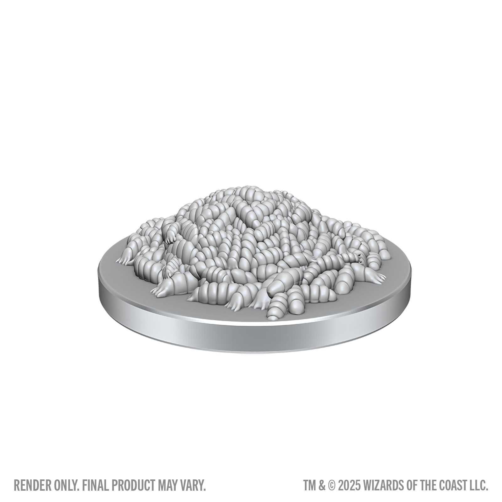 Swarm of Rot Grubs and Rot Grub Victim D and D Nolzurs Marvelous Miniatures Wave 28 Miniature Game by Wiz Kids 1