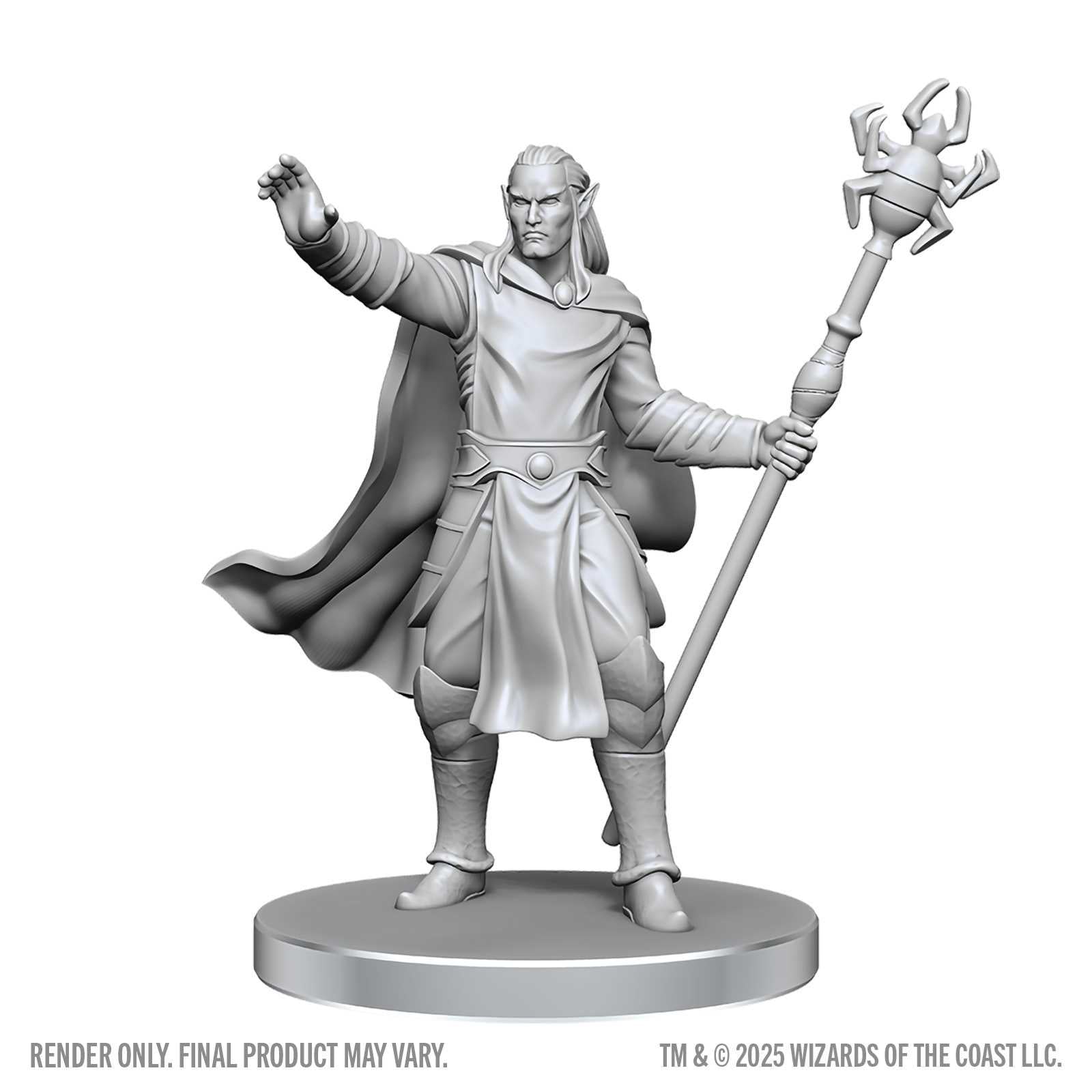 Drow Mage and Yochlol D and D Nolzurs Marvelous Miniatures Wave 28 Miniature Game by Wiz Kids 1