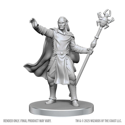 Drow Mage and Yochlol D and D Nolzurs Marvelous Miniatures Wave 28 Miniature Game by Wiz Kids 1