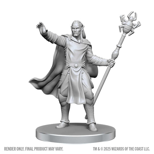 Drow Mage and Yochlol D and D Nolzurs Marvelous Miniatures Wave 28 Miniature Game by Wiz Kids 1