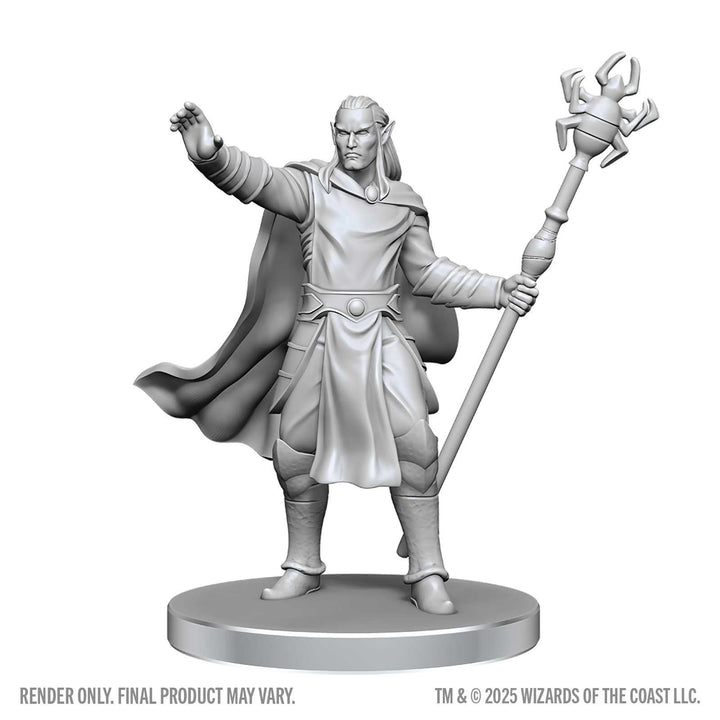 Drow Mage and Yochlol D and D Nolzurs Marvelous Miniatures Wave 28 Miniature Game by Wiz Kids 1
